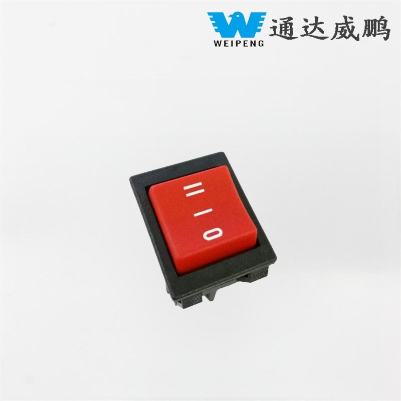 6-pinový 3-polohový dvojitý reset 16A vysokoproudový spínač