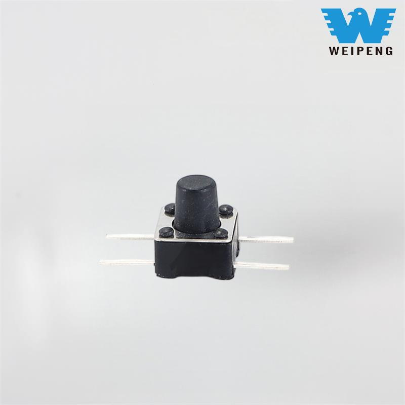 Plochý dotykový spínač 6X6 SMD se čtyřmi kolíky