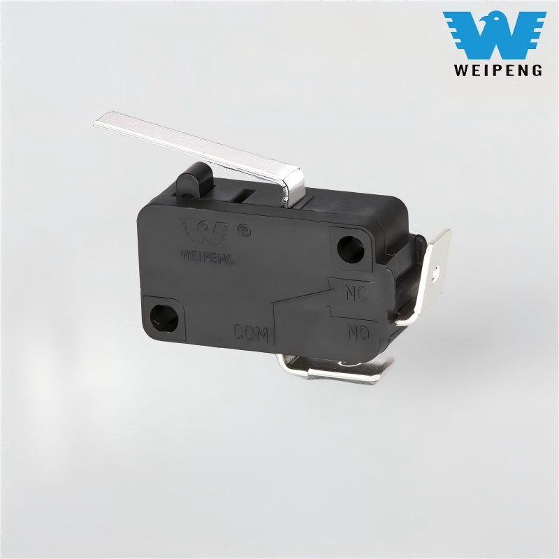 Vysoce citlivý velký mikrospínač s páčkou