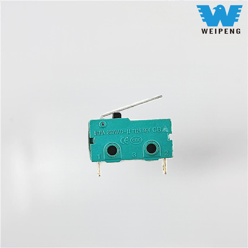 Válcový typ Mikrospínač se dvěma nebo třemi hroty 5A