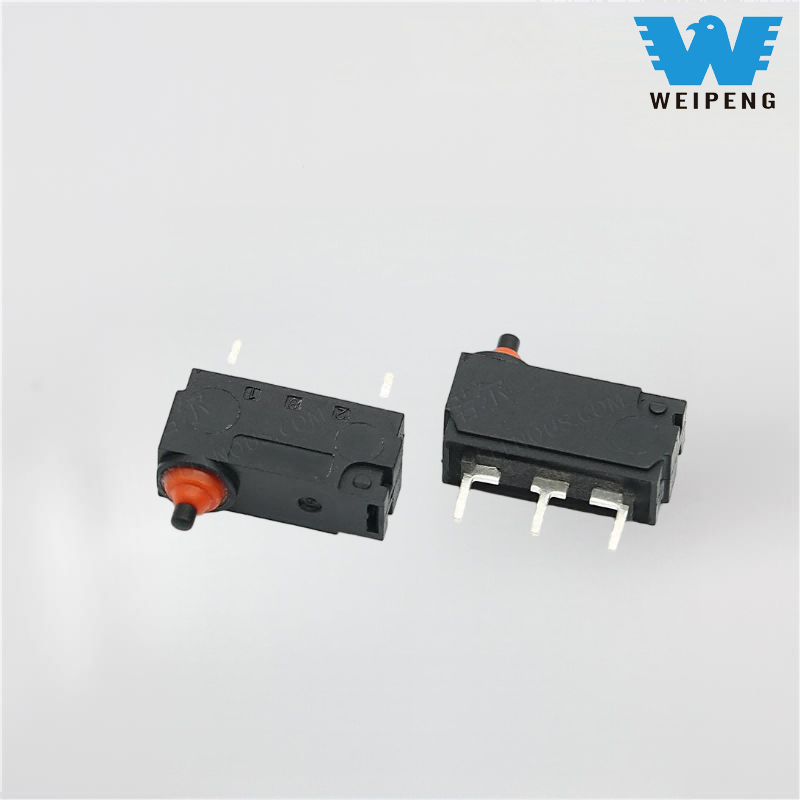 Vodotěsný mikrospínač se samočinným resetem a detekcí pohybu myši