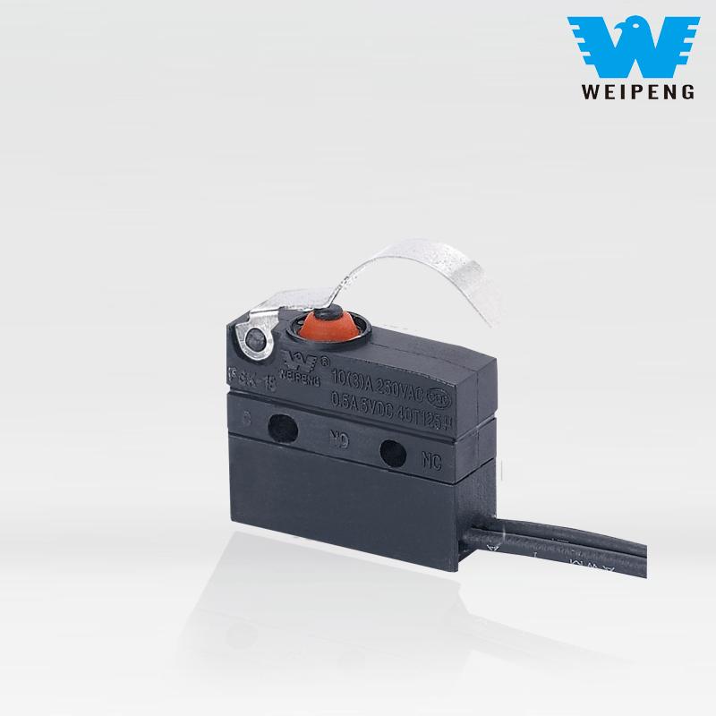 Weipeng 10A IP67 mikrospínač automobilového sedadla