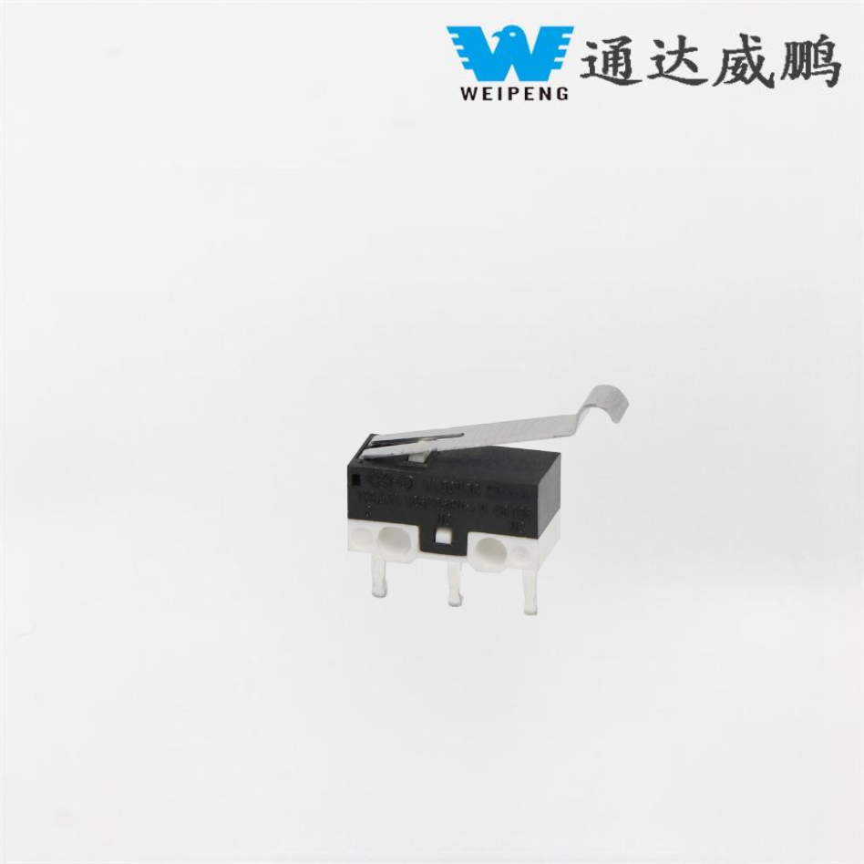 Weipeng Straight PCB Pin Micro Switch s ohnutou rukojetí